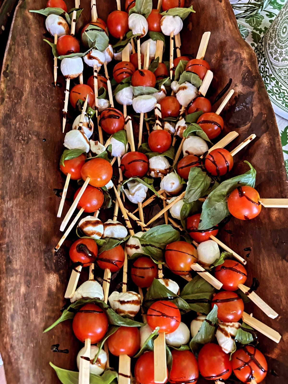 Fresh salad skewers